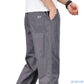 Pantaloni casual da uomo, taglia grande, in cotone, vestibilità ampia