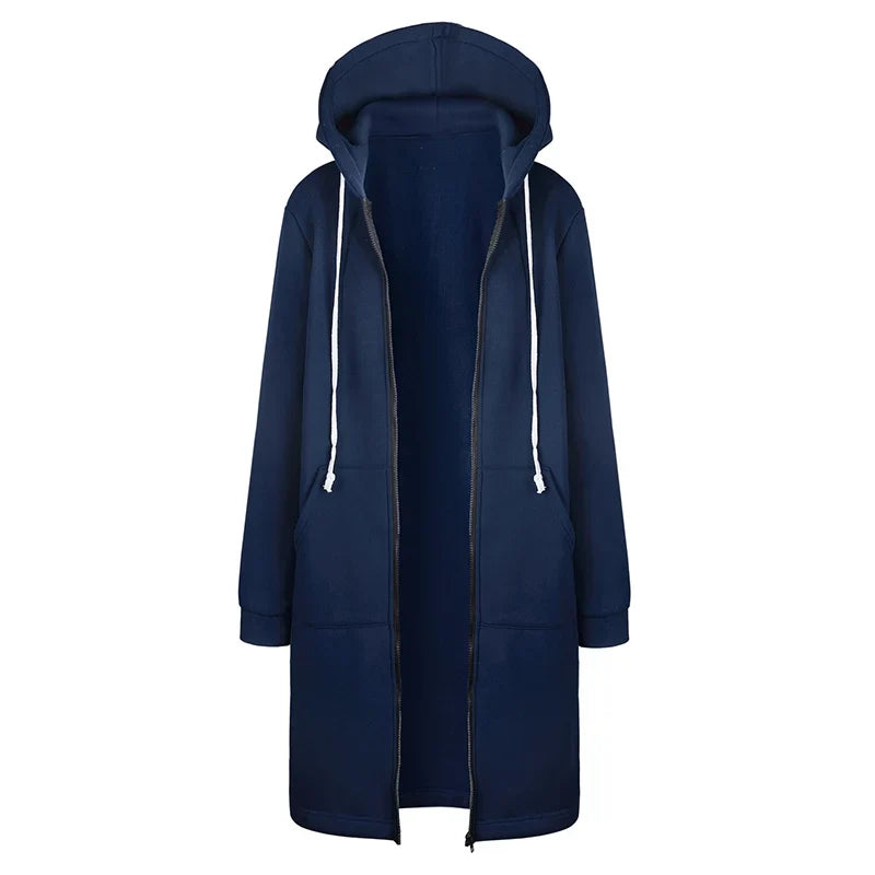 Felpe con cappuccio pesanti da donna per autunno-inverno