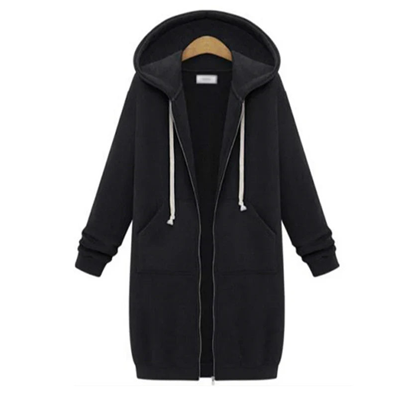Felpe con cappuccio pesanti da donna per autunno-inverno